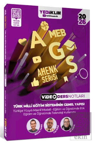 2026 MEB AGS Ahenk Serisi Türk Milli Eğitim Sisteminin Genel Yapısı Video Ders Notları