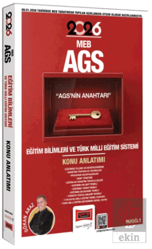 2026 MEB-AGS Anahtarı Eğitim Bilimleri ve Türk Milli Eğitim Sistemi Konu Anlatımı Modül 1