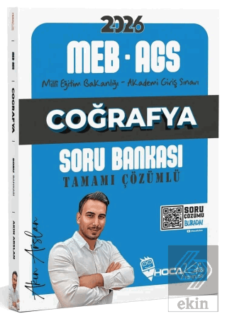 2026 MEB-AGS Coğrafya Soru Bankası Çözümlü