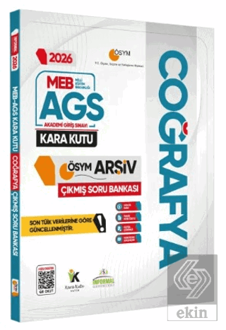 2026 MEB-AGS COĞRAFYAnın Kara Kutusu ÖSYM Çıkmış Soru Havuzu Bankası K