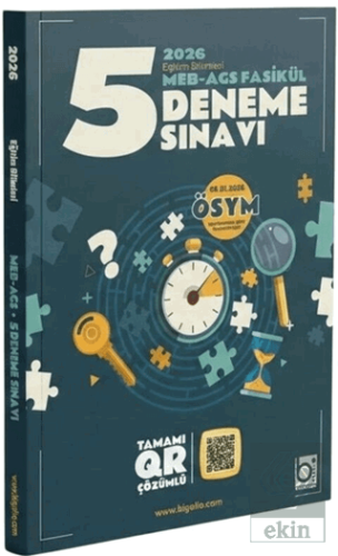 2026 MEB AGS Eğitim Bilimleri Fasikül 5 Deneme