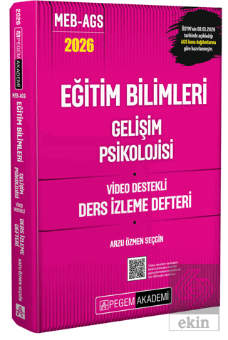 2026 MEB AGS Eğitim Bilimleri Gelişim Psikolojisi Video Destekli Ders 