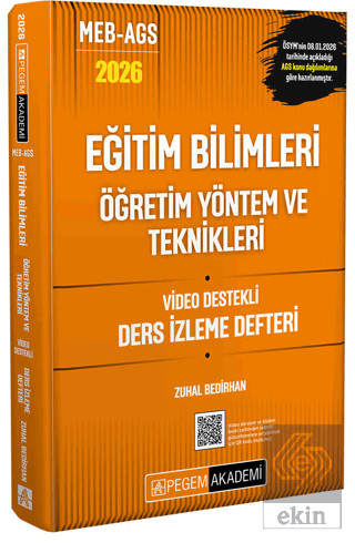 2026 MEB AGS Eğitim Bilimleri Öğretim Yöntem ve Teknikleri Video Deste