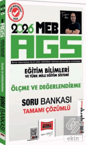 2026 MEB AGS Eğitim Bilimleri ve Türk Milli Eğitim Sistemi Ölçme ve Değerlendirme Soru Bankası