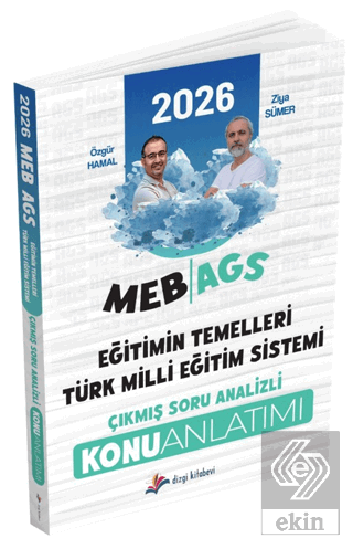 2026 MEB AGS Eğitimin Temelleri ve Türk Milli Eğitim Sistemi Çıkmış Soru Analizli Konu Anlatımı