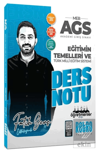 2026 MEB-AGS Eğitimin Temelleri ve Türk Milli Eğitim Sistemi Ders Notu