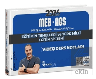 2026 MEB-AGS Eğitimin Temelleri ve Türk Milli Eğitim Sistemi Video Ders Notları