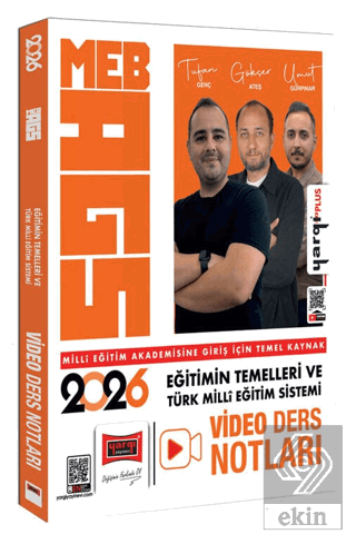 2026 MEB-AGS Eğitimin Temelleri ve Türk Milli Eğitim Sistemi Video Ders Notları
