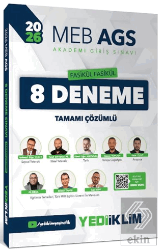 2026 MEB AGS Fasikül Fasikül 8 Deneme Tamamı Çözümlü