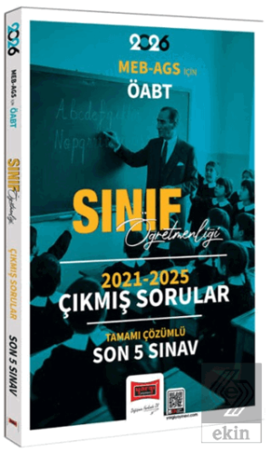 2026 MEB - AGS İçin ÖABT Sınıf Öğretmenliği 2021-2025 Tamamı Çözümlü S