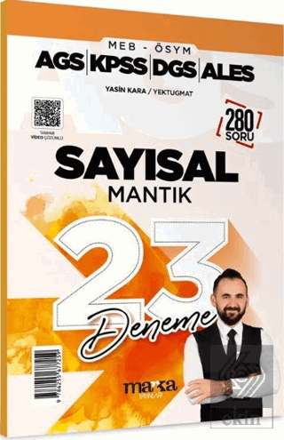 2026 MEB AGS KPSS DGS ALES Sayısal Mantık 23 Deneme Tamamı Video Çözümlü