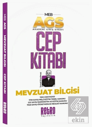 2026 MEB AGS Mevzuat Bilgisi Cep Kitabı