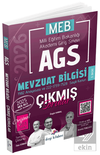 2026 MEB-AGS Mevzuat Bilgisi Çıkmış Sorular Çözümlü