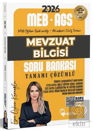 2026 MEB-AGS Mevzuat Bilgisi Soru Bankası Çözümlü