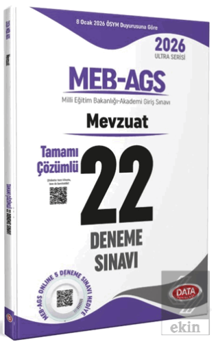 2026 MEB-AGS Mevzuat Tamamı Çözümlü 22 Deneme Sınavı