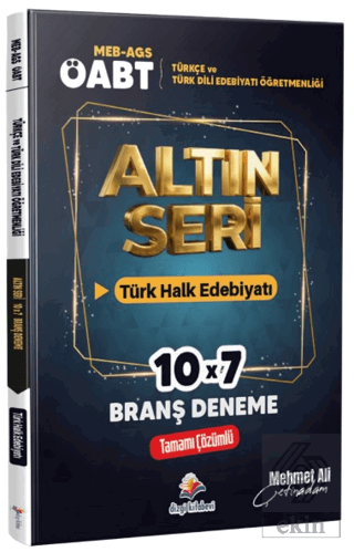 2026 MEB AGS ÖABT Altın Seri Türkçe Öğretmenliği - Türk Dili ve Edebiy