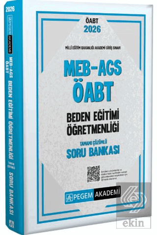2026 MEB AGS ÖABT Beden Eğitimi Öğretmenliği Tamamı Çözümlü Soru Banka