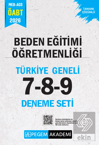 2026 MEB AGS ÖABT Beden Eğitimi Öğretmenliği Tamamı Çözümlü Türkiye Ge