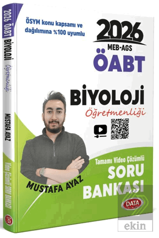 2026 MEB - AGS ÖABT Biyoloji Öğretmenliği Tamamı Video Çözümlü Soru Ba