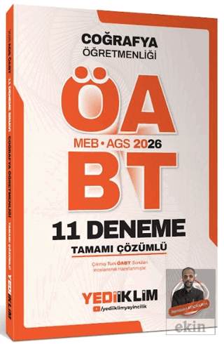 2026 MEB AGS ÖABT Coğrafya Öğretmenliği Tamamı Çözümlü 11 Deneme