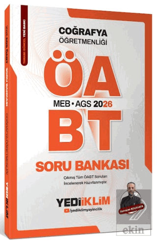 2026 MEB-AGS ÖABT Coğrafya Öğretmenliği Tamamı Çözümlü Soru Bankası