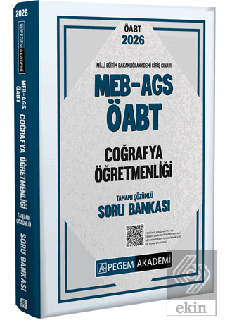 2026 MEB AGS ÖABT Coğrafya Öğretmenliği Tamamı Çözümlü Soru Bankası