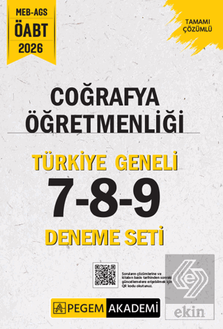 2026 MEB AGS ÖABT Coğrafya Öğretmenliği Tamamı Çözümlü Türkiye Geneli 
