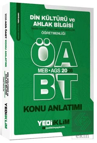 2026 MEB-AGS ÖABT Din Kültürü ve Ahlak Bilgisi Öğretmenliği Konu Anlat