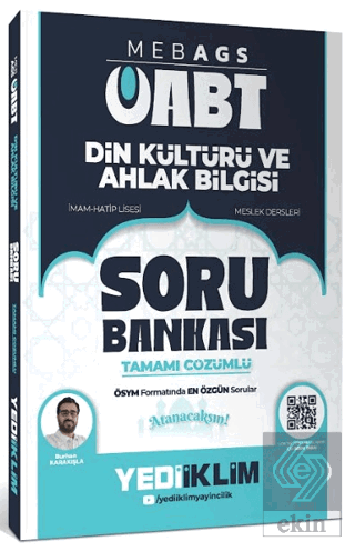 2026 MEB-AGS ÖABT Din Kültürü ve Ahlak Bilgisi Tamamı Çözümlü Soru Bankası