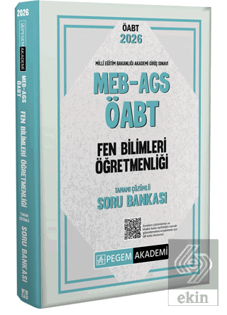2026 MEB AGS ÖABT Fen Bilimleri Öğretmenliği Tamamı Çözümlü Soru Banka