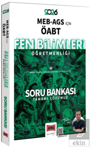 2026 MEB-AGS ÖABT Fen Bilimleri Öğretmenliği Tamamı Çözümlü Soru Banka