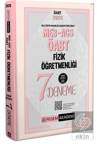 2026 MEB AGS ÖABT Fizik Öğretmenliği Tamamı Çözümlü 7 Deneme
