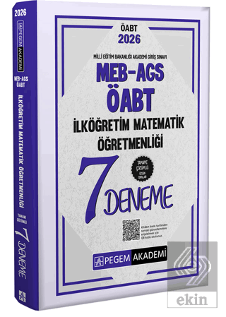 2026 MEB AGS ÖABT İlköğretim Matematik Öğretmenliği Tamamı Çözümlü 7 D