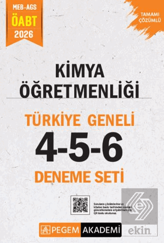 2026 MEB AGS ÖABT Kimya Öğretmenliği Tamamı Çözümlü Türkiye Geneli 4-5