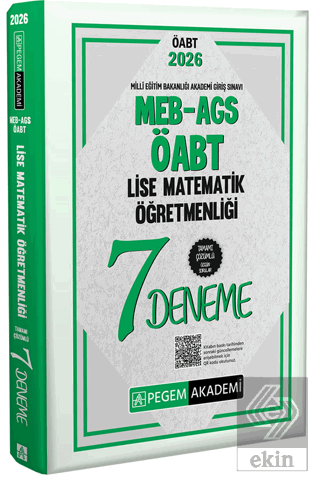 2026 MEB AGS ÖABT Lise Matematik Öğretmenliği Tamamı Çözümlü 7 Deneme