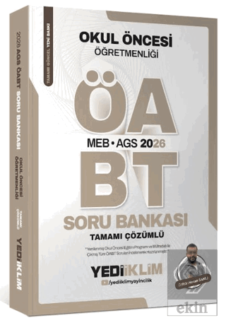 2026 MEB AGS ÖABT Okul Öncesi Öğretmenliği Soru Bankası Tamamı Çözümlü