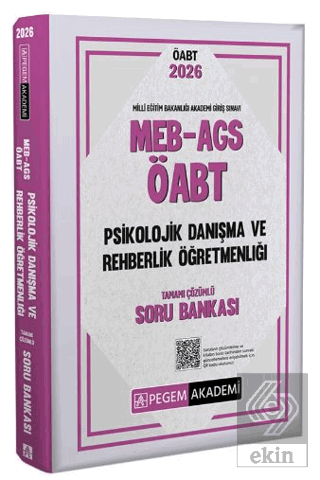 2026 MEB AGS ÖABT Psikolojik Danışma ve Rehberlik Tamamı Çözümlü Soru 