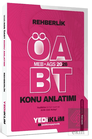 2026 MEB AGS ÖABT Rehberlik Konu Anlatımı