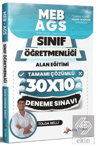 2026 MEB AGS ÖABT Sınıf Öğretmenliği Alan Eğitimi Tamamı Çözümlü 10 De