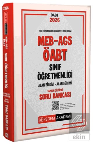 2026 MEB AGS ÖABT Sınıf Öğretmenliği Tamamı Çözümlü Soru Bankası