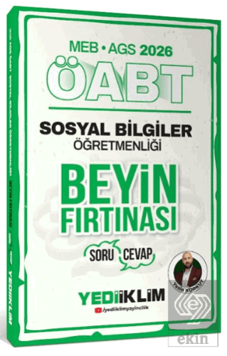 2026 MEB AGS ÖABT Sosyal Bilgiler Öğretmenliği Beyin Fırtınası Soru Cevap