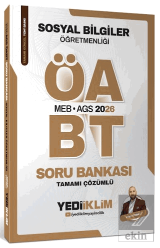 2026 MEB AGS ÖABT Sosyal Bilgiler Öğretmenliği Tamamı Çözümlü Soru Bankası