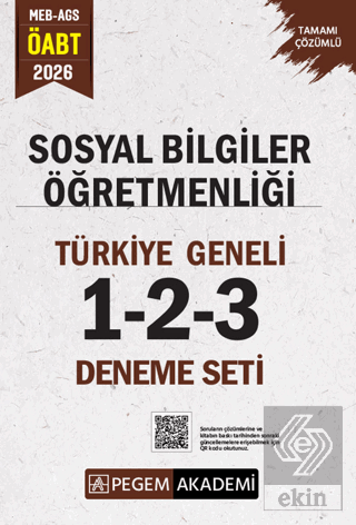 2026 MEB AGS ÖABT Sosyal Bilgiler Öğretmenliği Tamamı Çözümlü Türkiye Geneli 1-2-3 (3lü Deneme Seti