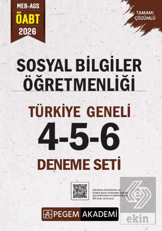 2026 MEB AGS ÖABT Sosyal Bilgiler Öğretmenliği Tamamı Çözümlü Türkiye 