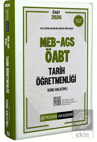 2026 MEB AGS ÖABT Tarih Öğretmenliği Konu Anlatımlı