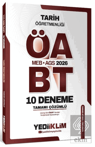 2026 MEB AGS ÖABT Tarih Öğretmenliği Tamamı Çözümlü 10 Deneme Sınavı