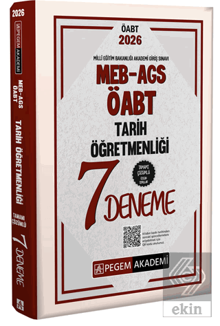 2026 MEB AGS ÖABT Tarih Öğretmenliği Tamamı Çözümlü 7 Deneme