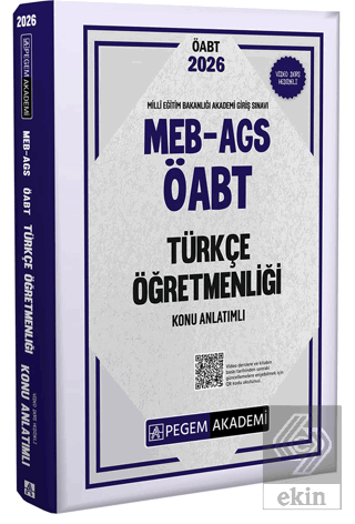 2026 MEB AGS ÖABT Türkçe Öğretmenliği Konu Anlatımlı