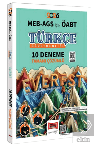 2026 MEB - AGS ÖABT Türkçe Öğretmenliği Tamamı Çözümlü 10 Deneme