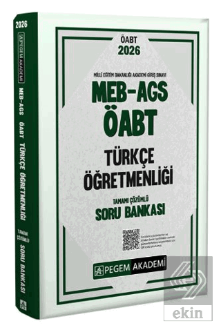 2026 MEB AGS ÖABT Türkçe Öğretmenliği Tamamı Çözümlü Soru Bankası